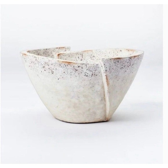 Threshold Other - Studio McGee Threshold Decorative Sculptural Geometric Folded Bowl New